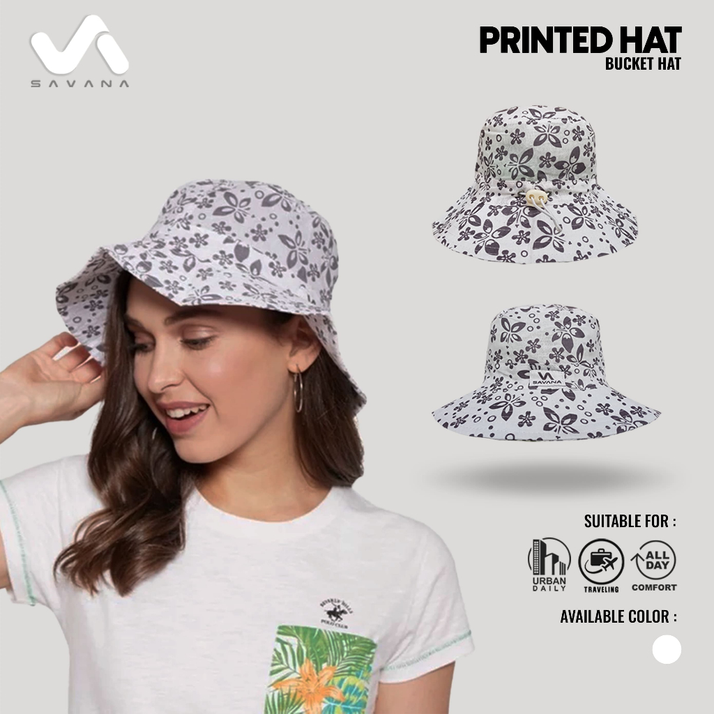 Savana Bucket Hat หมวกดอกไม้ผู้หญิง