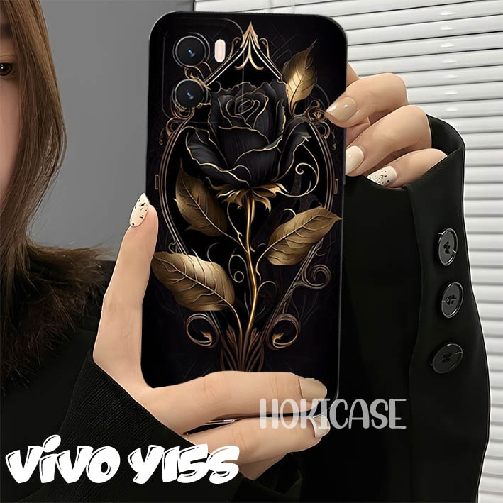 Vivo Y15S Y15A Y01 Y01A Black bun9a Motif Pro Camera Flex - เคสแฟชั่นล่าสุด - เคส Cool Current[HC07]