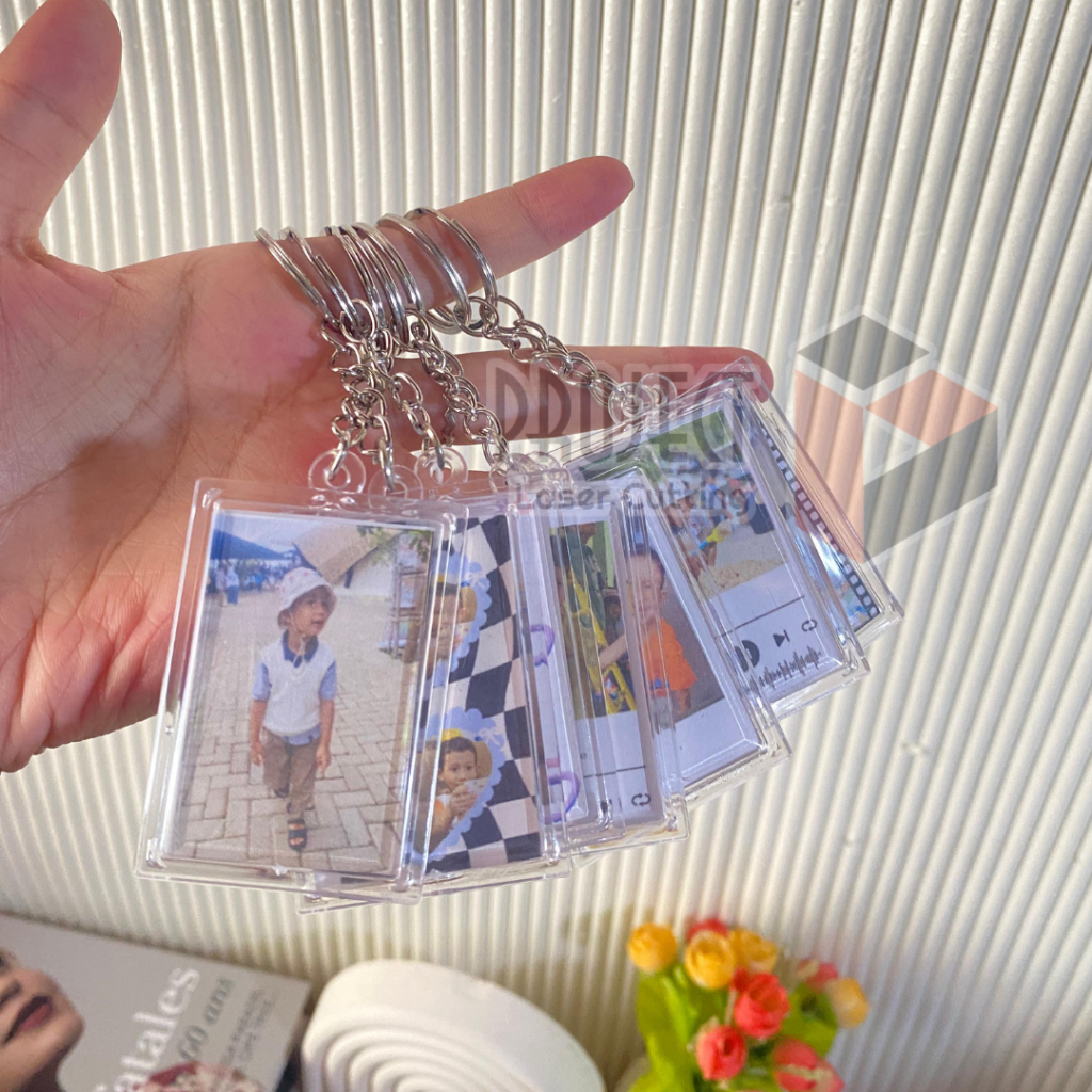 GUNGAN CUSTOM KEYCHAIN / CUSTOM PHOTO KEYCHAIN / CUSTOM PHOTO KEYCHAIN / POLAROID KEYCHAIN / ROLL FI