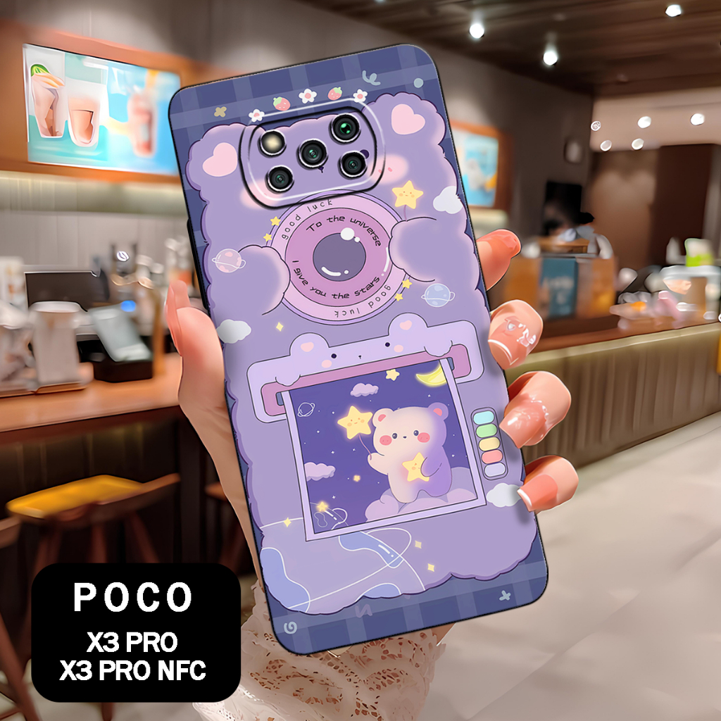 ( SD 14 ) Softcase-Case Casing Poco X3 l X3 Pro l X3 NFC l M4 PRO M3 M3 PRO M5 M5S Motif One Piece L