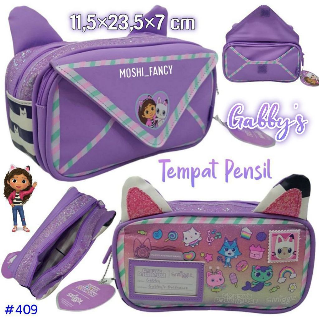 Gabbys Doll House Pencil Case / Gabbys Doll House Pencil Case / Girls Stationery