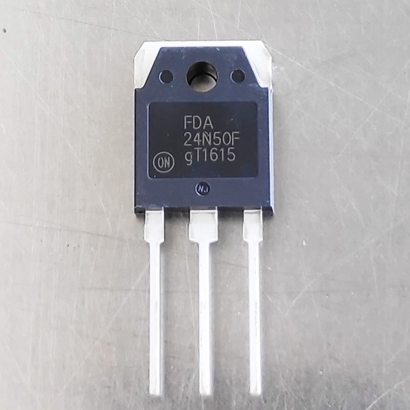 ทรานซิสเตอร์ FDA24N50F TR FDA 24N50F MOSFET N-CHANEL 500V 24A TO-3P