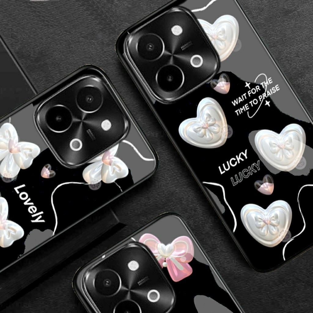 HP Softcase Glass Motif FIND CASE - VIVO Y28 4G - เคส VIVO Y28 4G ล่าสุด - เคสโทรศัพท์ VIVO Y28 4G -