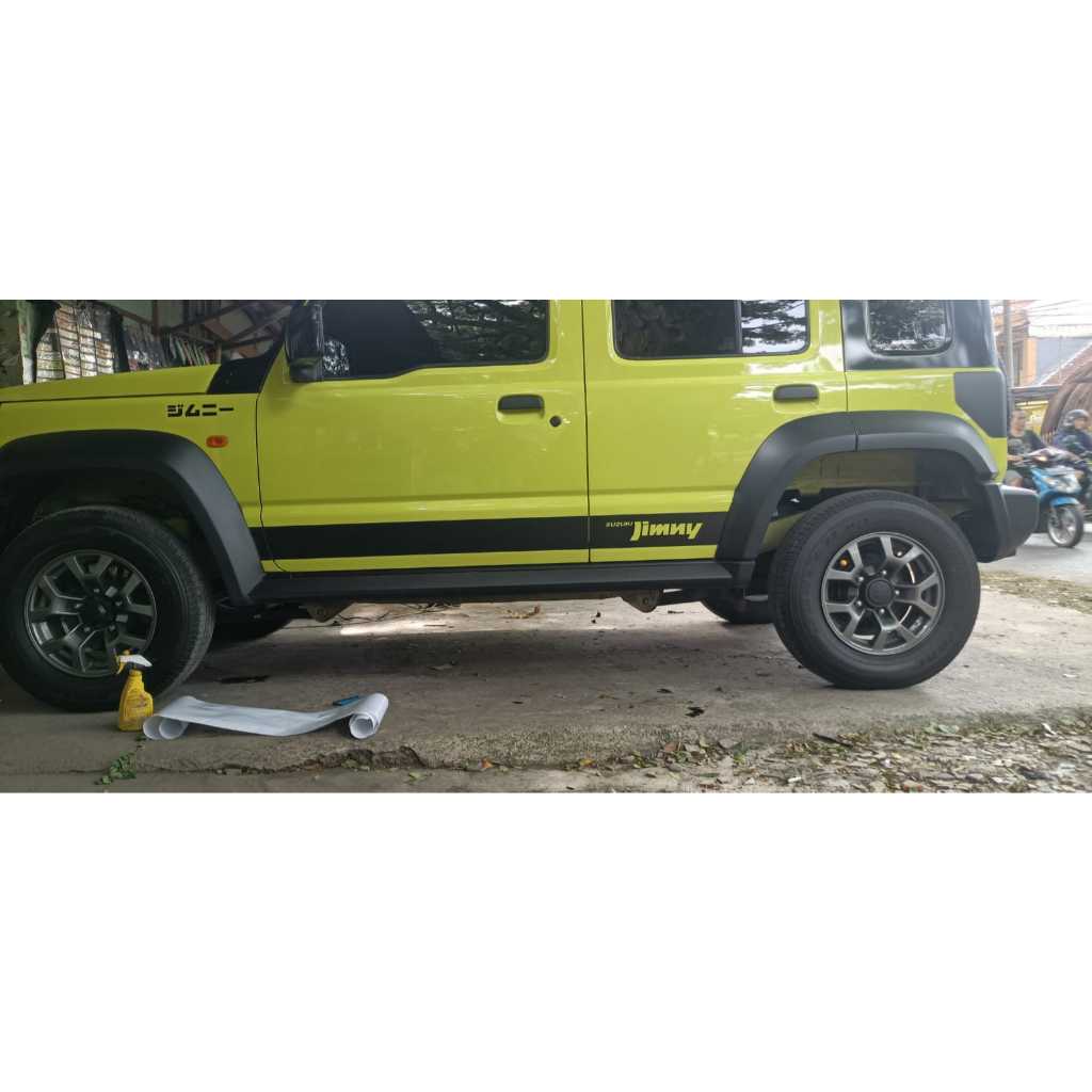 รายชื่อสติกเกอร์ด้านข้าง Suzuki jiminy ยาว 5 ประตู all new jiminy