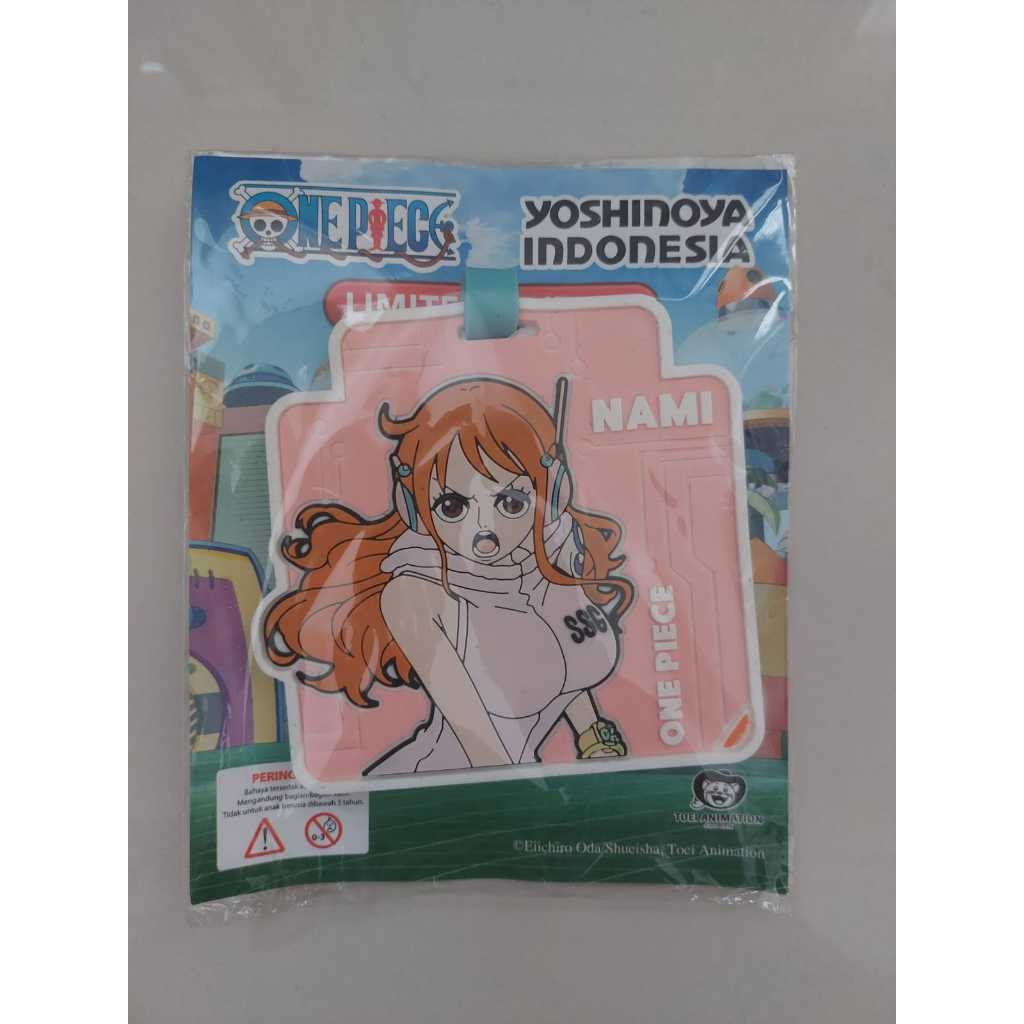 Yoshinoya อินโดนีเซีย One Piece Nami Bag Tag