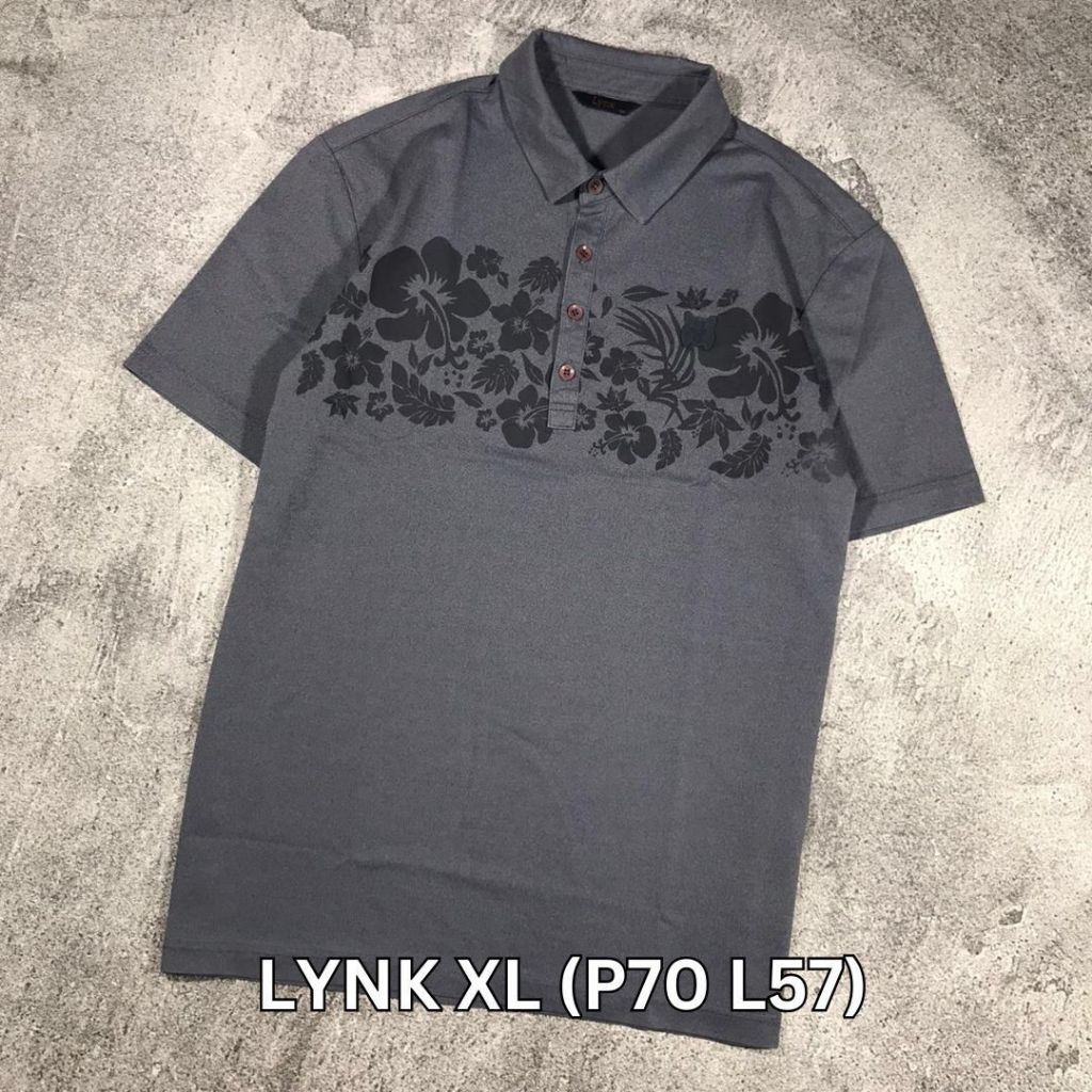 LYNX GOLF Motif Shirt Collar Poloshirt Tennis Jersey Padel Dryfit