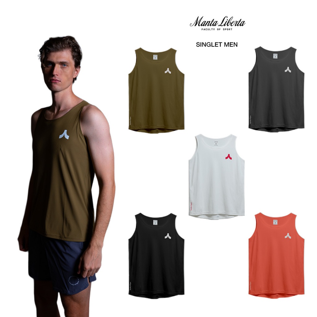 Manta Liberta Forma Libera เสื้อกล้ามสําหรับผู้ชายเสื้อกล้ามกีฬาผู้ชาย