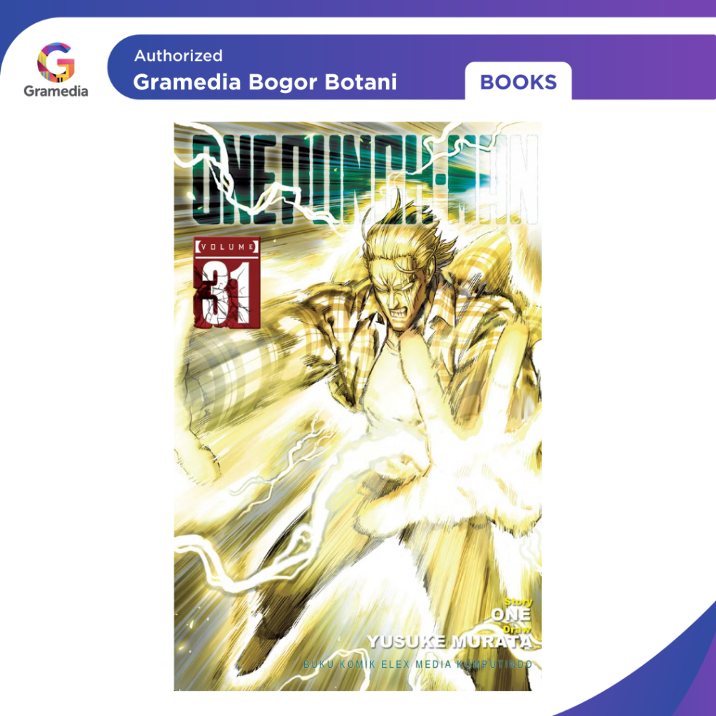 Gramedia Bogor - One Punch Man 31 Comic - King, Yusuke Murata