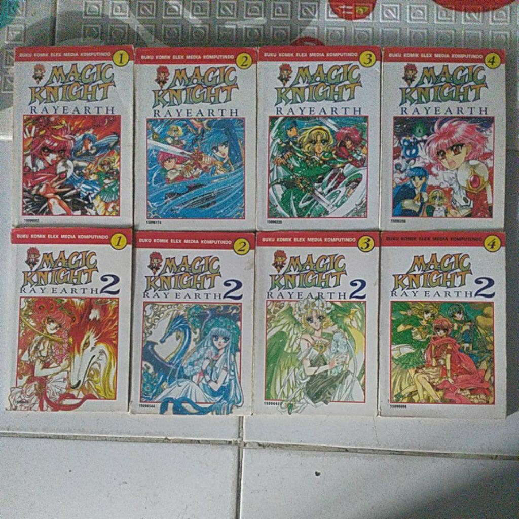 การ์ตูน Magic Knight Rayearth โดย Clamp