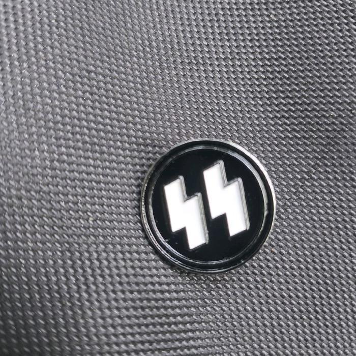 WW2 Rejuvenation Pin SS Germany Army Metal Cap Emboss Badge