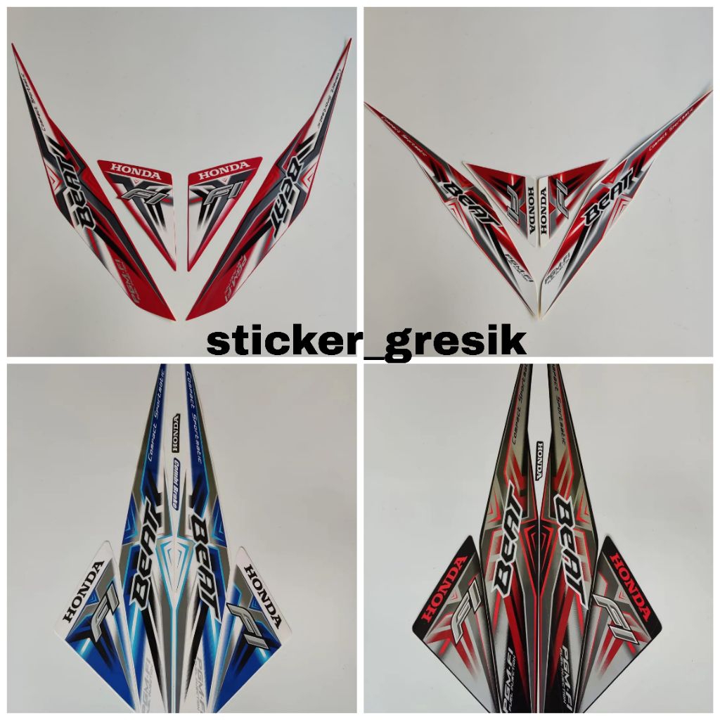 Striping Sticker beat F1 2015