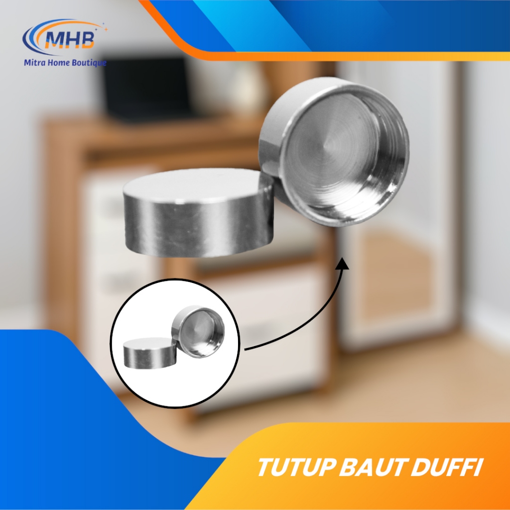 STAINLESS SCREW BOLT CAP 1 SET / SCREW 1 ชุด 4 ชิ้น