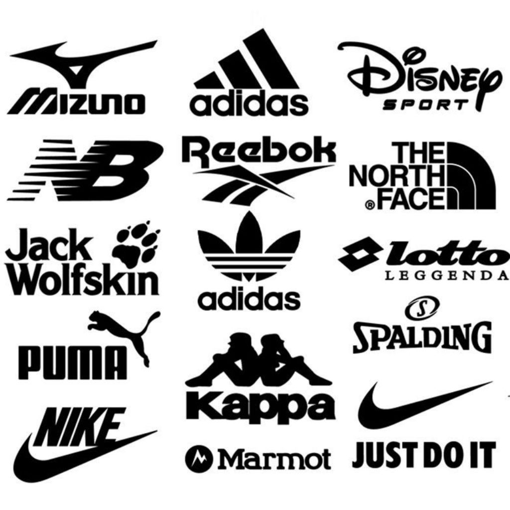 สติ๊กเกอร์แบรนด์ READY 83.58 CM BRAND DECORTIVE STICKER Nike reabok Adidas the north face dc showcou