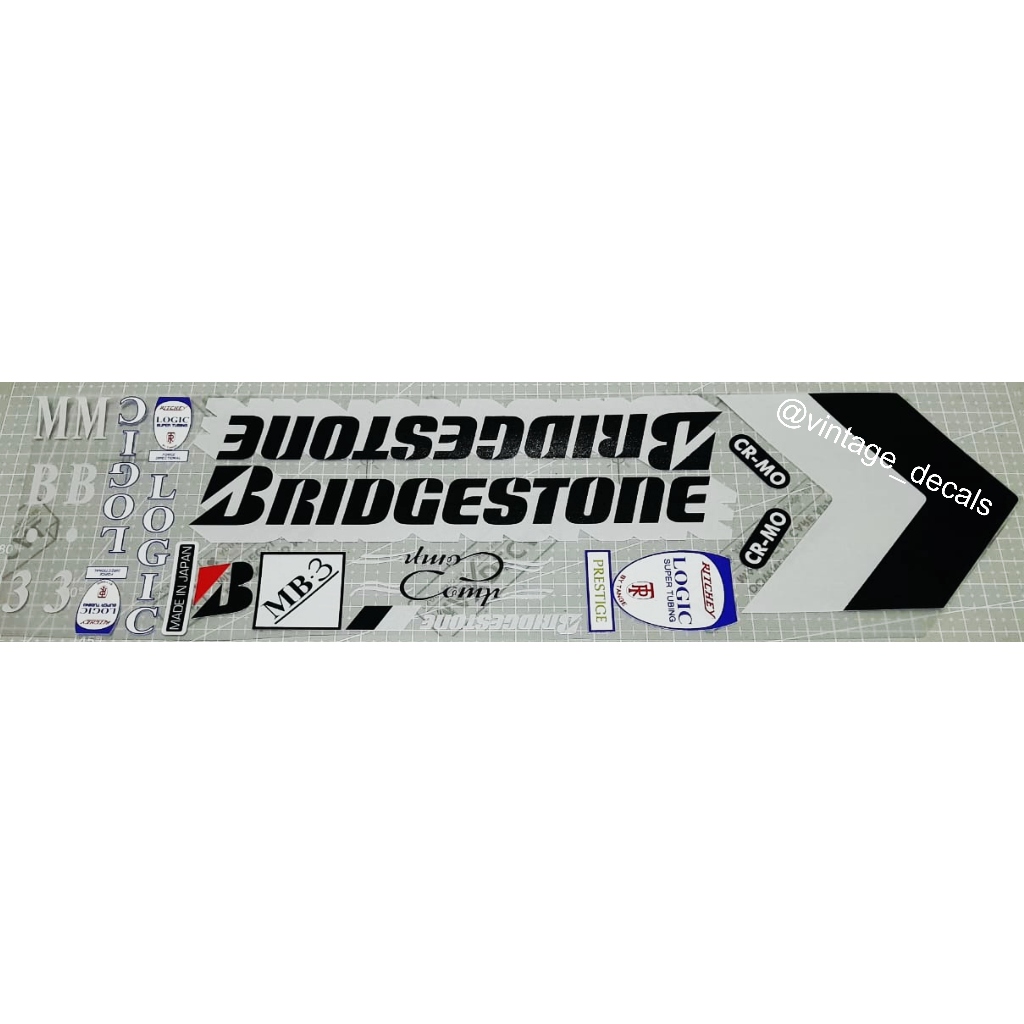 สติ๊กเกอร์ทดแทน Bridgestone MB-3 MB3