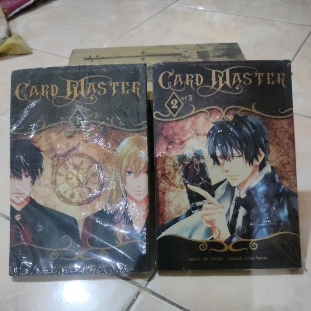 ELEX MEDIA COMIC "CARD MASTER" NUMBER: 1 & 2