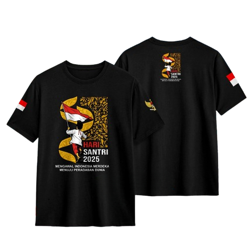 KATUN National Santri Day เสื้อยืด 2025 Official V-2 โลโก้กระทรวงศาสนา | HSN 2025 | เสื้อคอตตอน ดิสโ