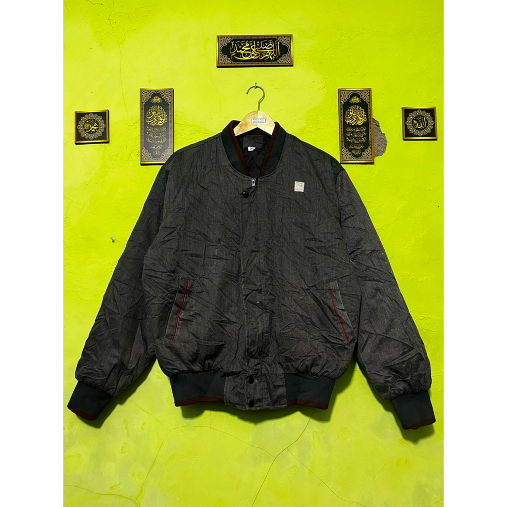 OK Brand ZIBEN เสื้อแจ็คเก็ตบอมเบอร์มอเตอร์ไซค์ลําลอง วัสดุ อย่าถามอีกแล้ว เท่