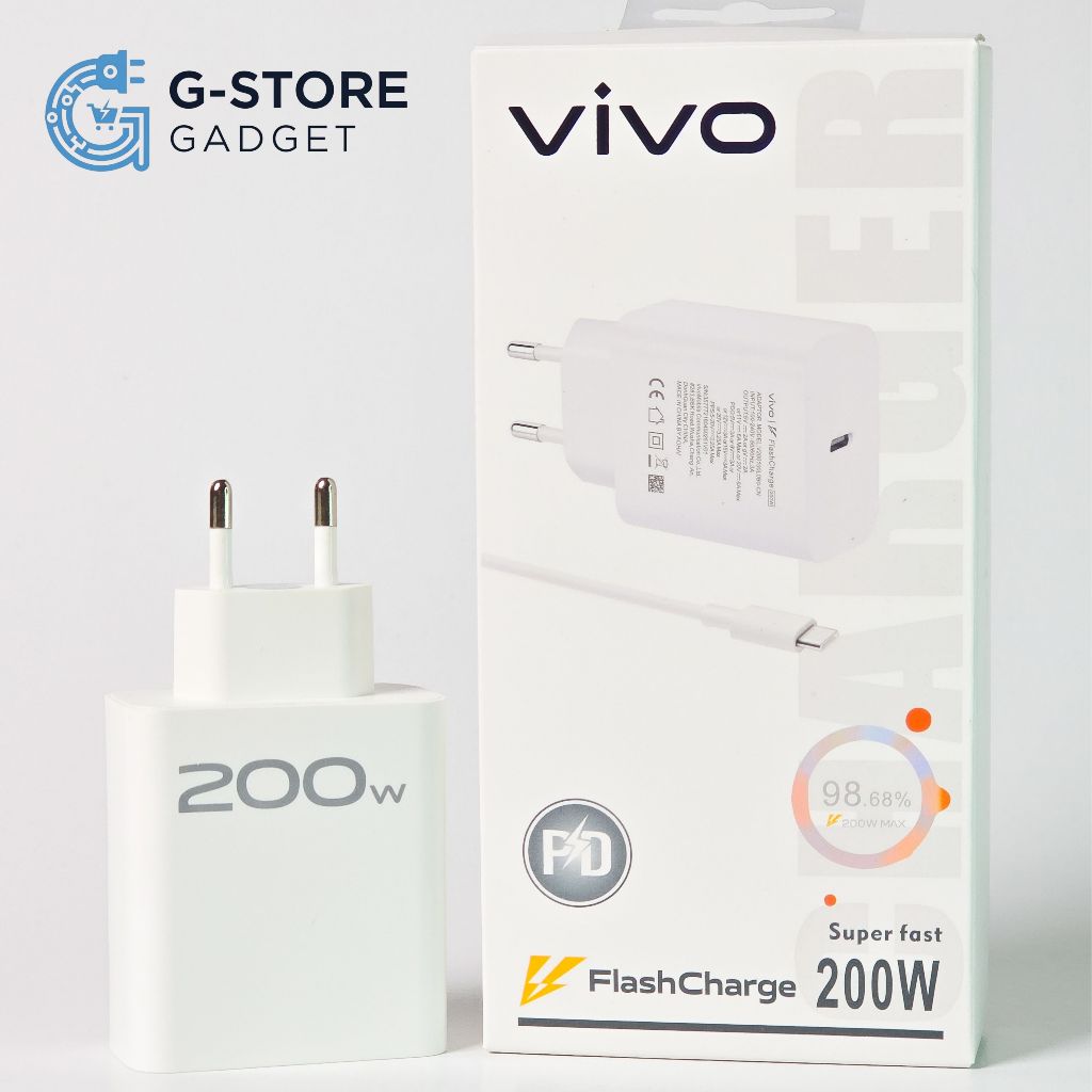 Vivo FlashCharge Type C ของแท้ 200W || Vivo Fast Charger 200W Type C ของแท้