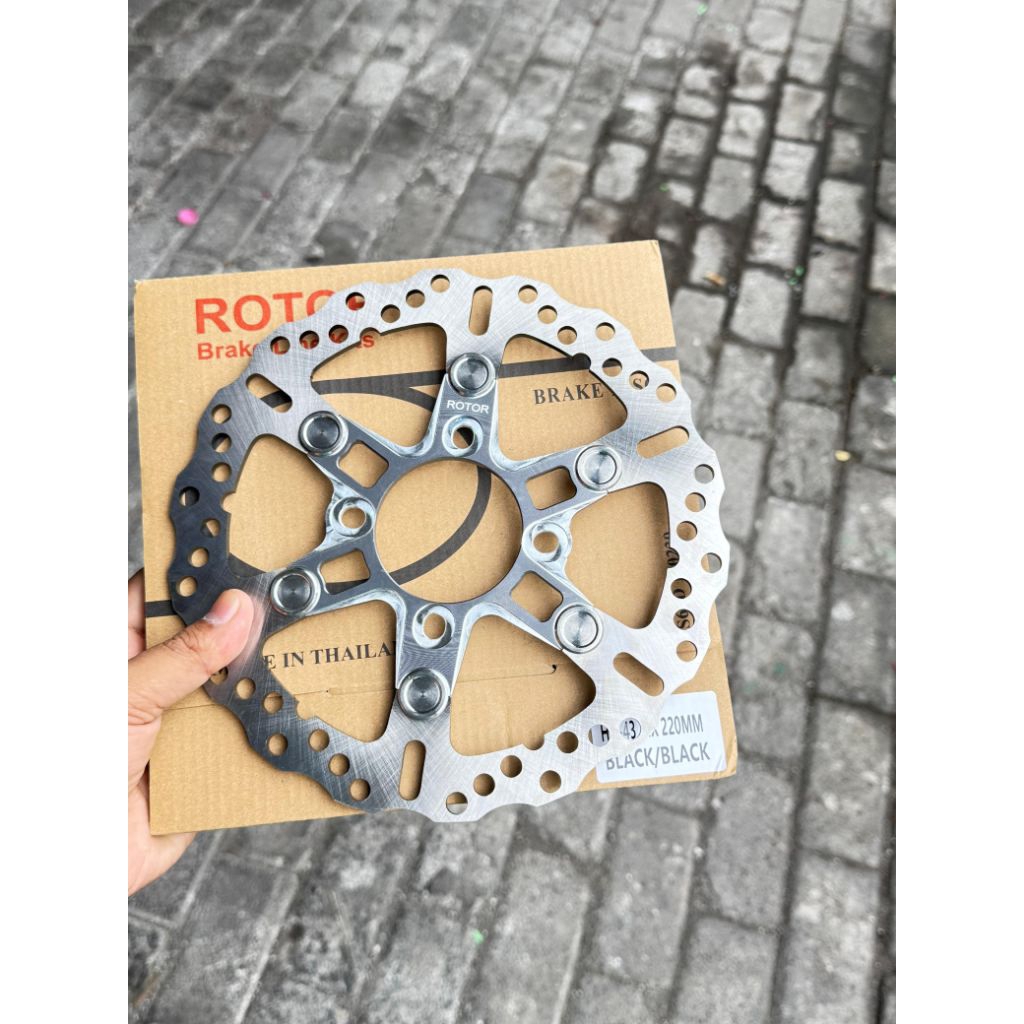 แผ่นโรเตอร์ขนาด 220 MX beat Vario ฯลฯ