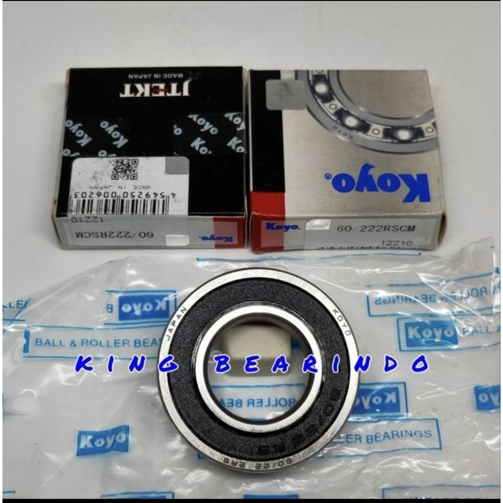 BEARING LAHER 60/22 2RS ORIGINAL KOYO JAPAN