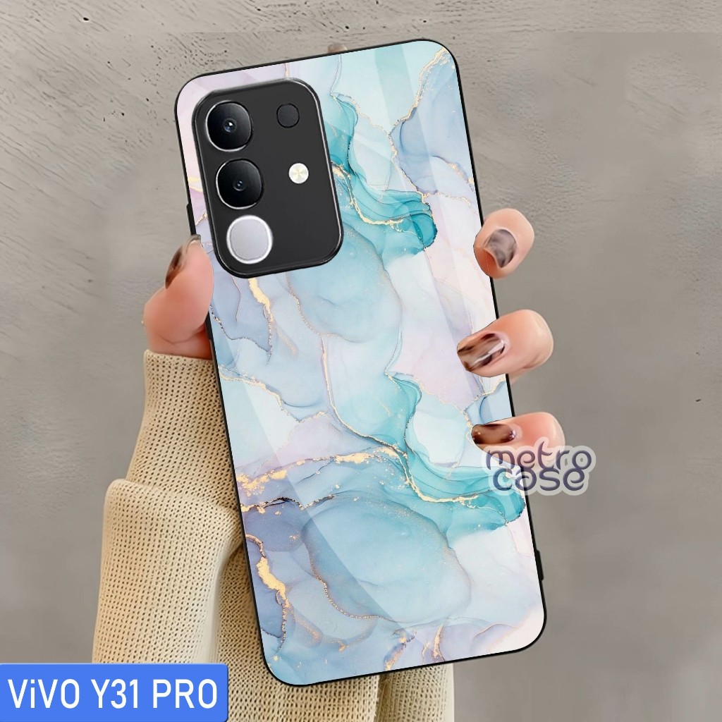 Softcase Glass Shiny Glass VIVO Y31 PRO - Y31 PRO - VIVO - Y31 PRO LATEST 2025 - CASE VIVO - G30