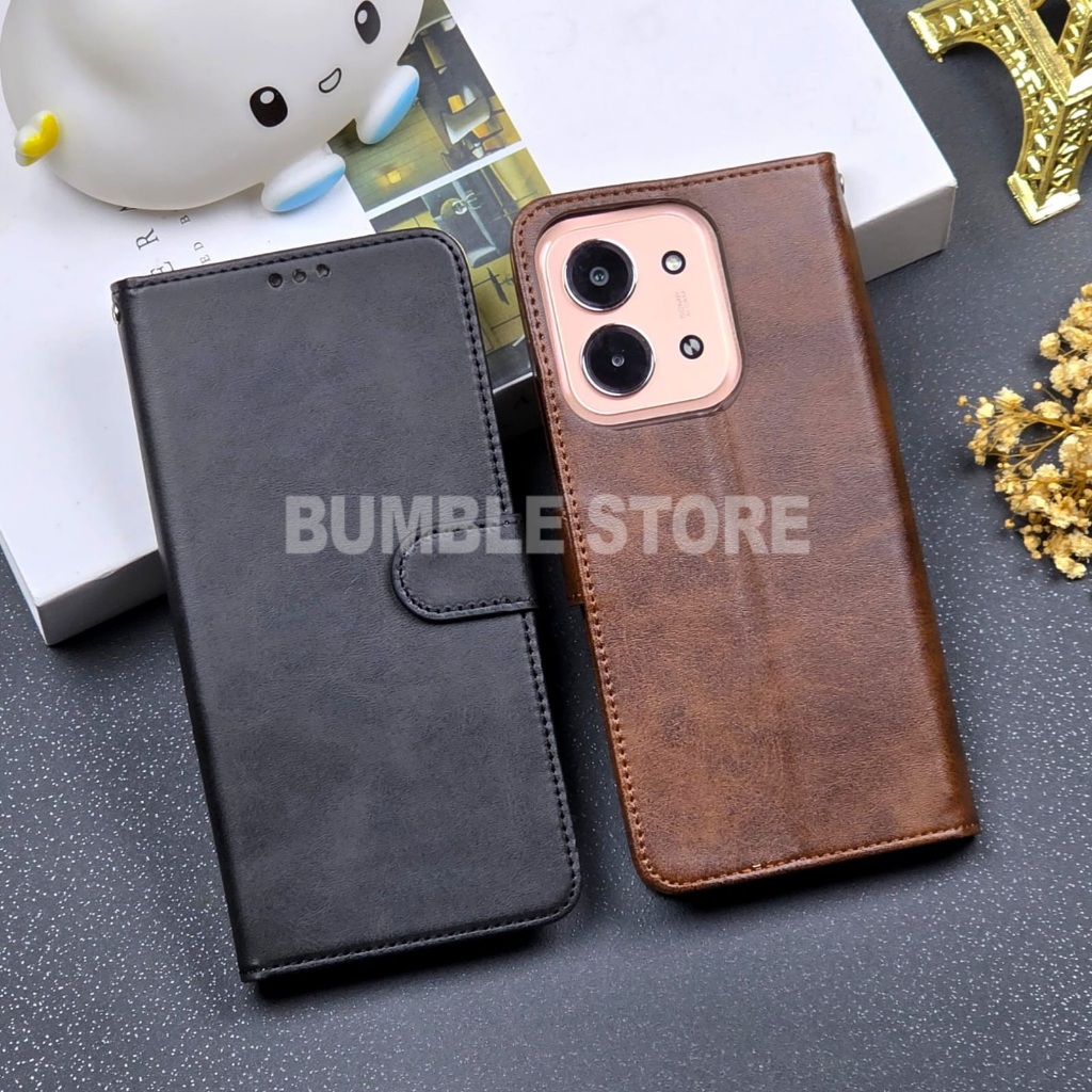 Softcase Case Flip Cover Leather Book Cover Redmi 15C Redmi 14C