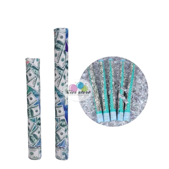 Party popper dollar / confetti 30 ซม., 40 ซม. & 50 ซม. ตุ๊กตาปาร์ตี้ popper