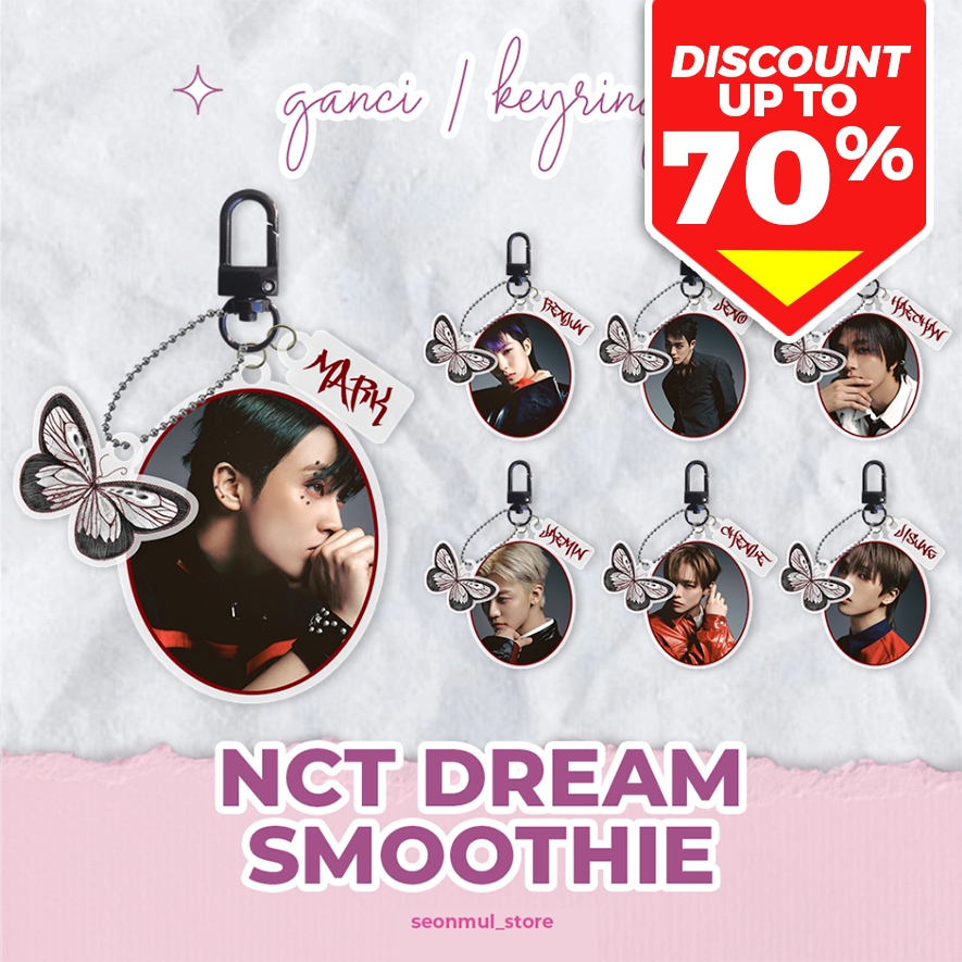GANTUNGAN NCT DREAM SMOOTHIE พวงกุญแจ / พวงกุญแจ / พวงกุญแจ / พวงกุญแจ NCT DREAM SCAPE / พวงกุญแจ