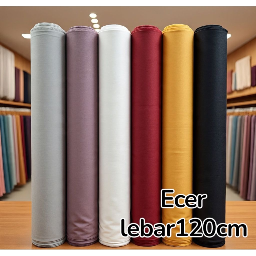 LOKAL KATUN ผ้าคอตตอนไมโครขายปลีกเนื้อนุ่ม ลื่น ท้องถิ่น ราคา PER 50CM WIDTH คุณภาพ 120CM