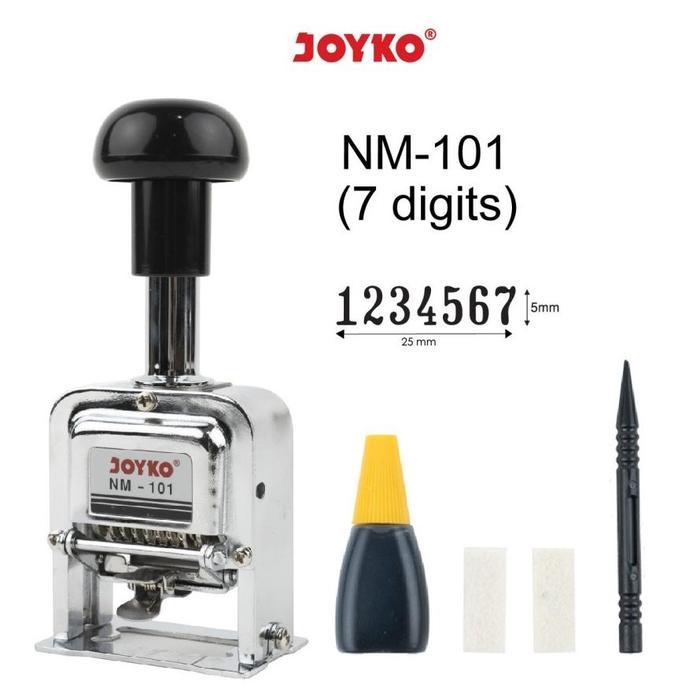 MESIN Joyko NM-101 เครื่องตัวเลขอัตโนมัติ 7 หลัก