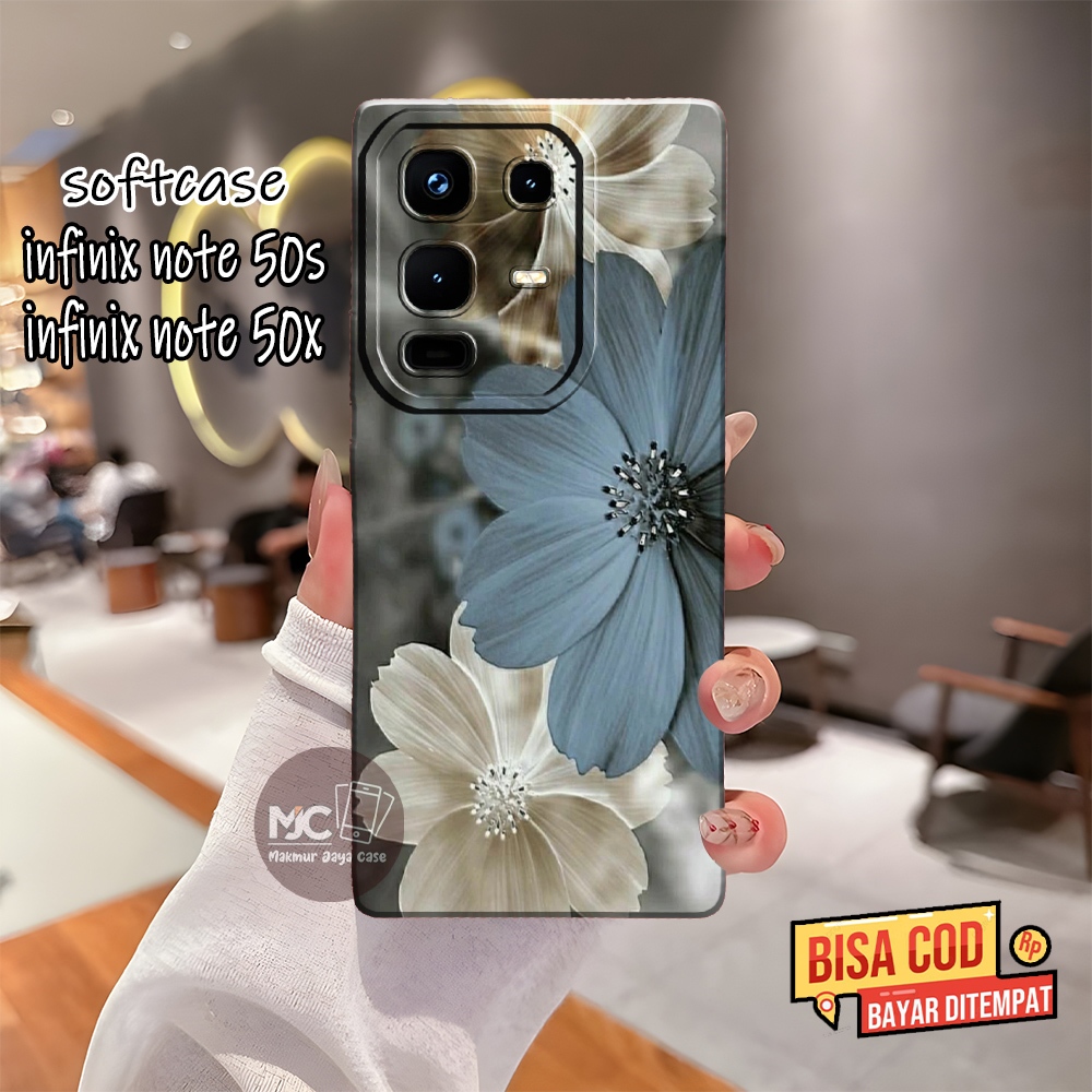 CASE INFINIX NOTE 50S NOTE 50X NOTE 50 NOTE 50 PRO LATEST - FASHION CASE - SOFTCASE PROCAMERA - MOTI