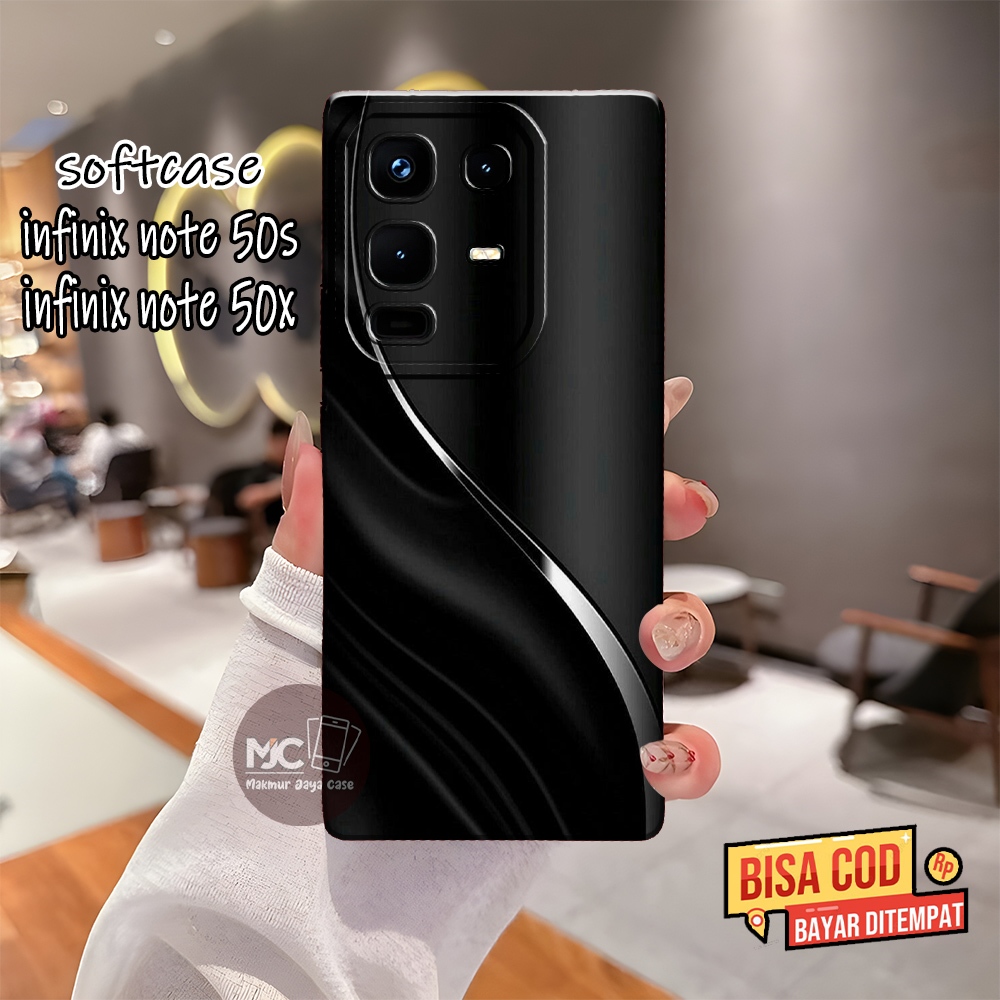 CASE INFINIX NOTE 50S NOTE 50X NOTE 50 NOTE 50 PRO LATEST - FASHION CASE - SOFTCASE PROCAMERA - MOTI