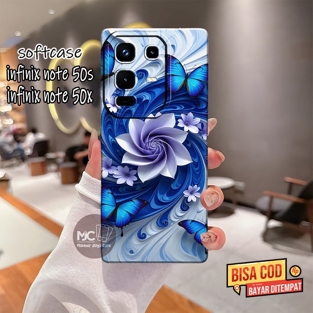 CASE INFINIX NOTE 50S NOTE 50X NOTE 50 NOTE 50 PRO LATEST - FASHION CASE - SOFTCASE PROCAMERA - MOTI