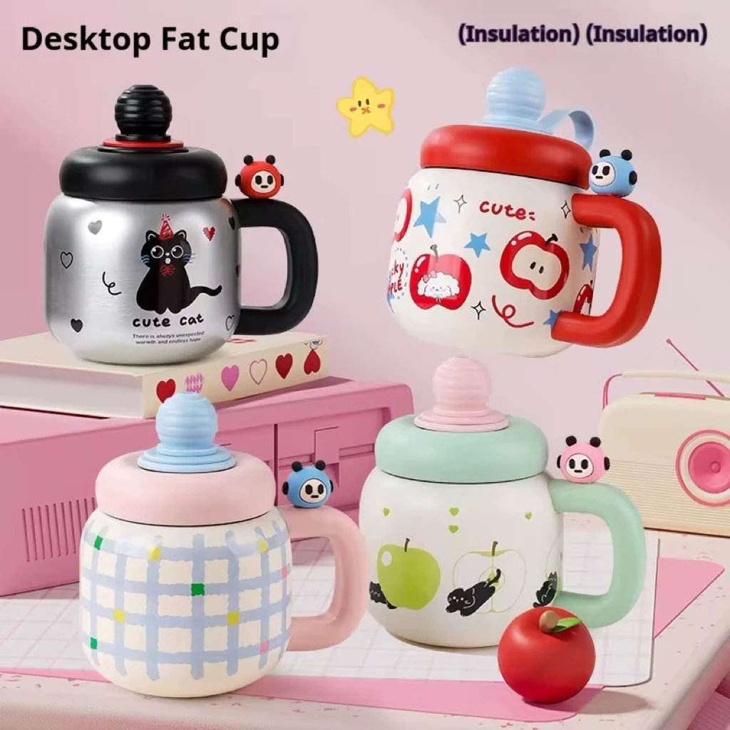 TrustedStore168 Tumbler Bubbly Ring 800ml Stainless SUS 316 / Flower Ribbon Star Motif ขวดดื่ม / Vir