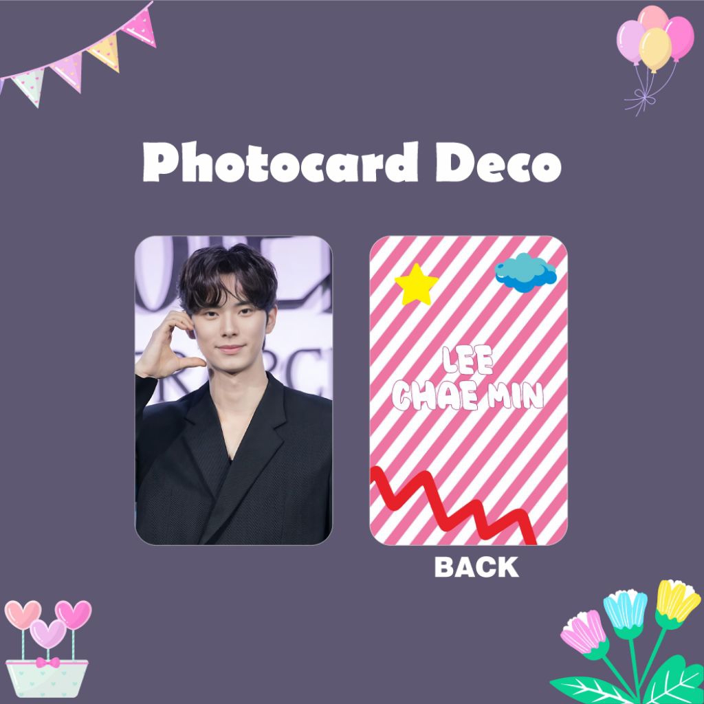 โฟโต้การ์ด Lee chae min Laminated / แอคเตอร์เกาหลี