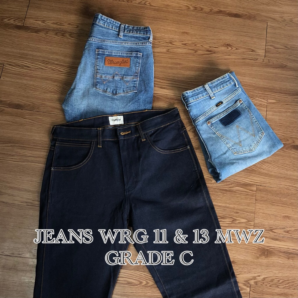WRGR 11MWZ GRADE C JEANS READ DESCRIPTION