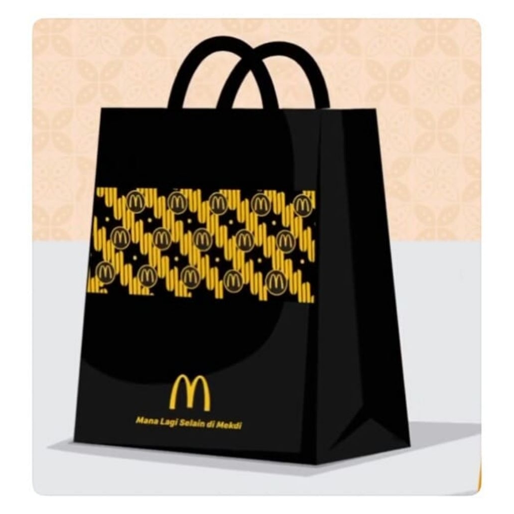 McD McDonald Batik Bag