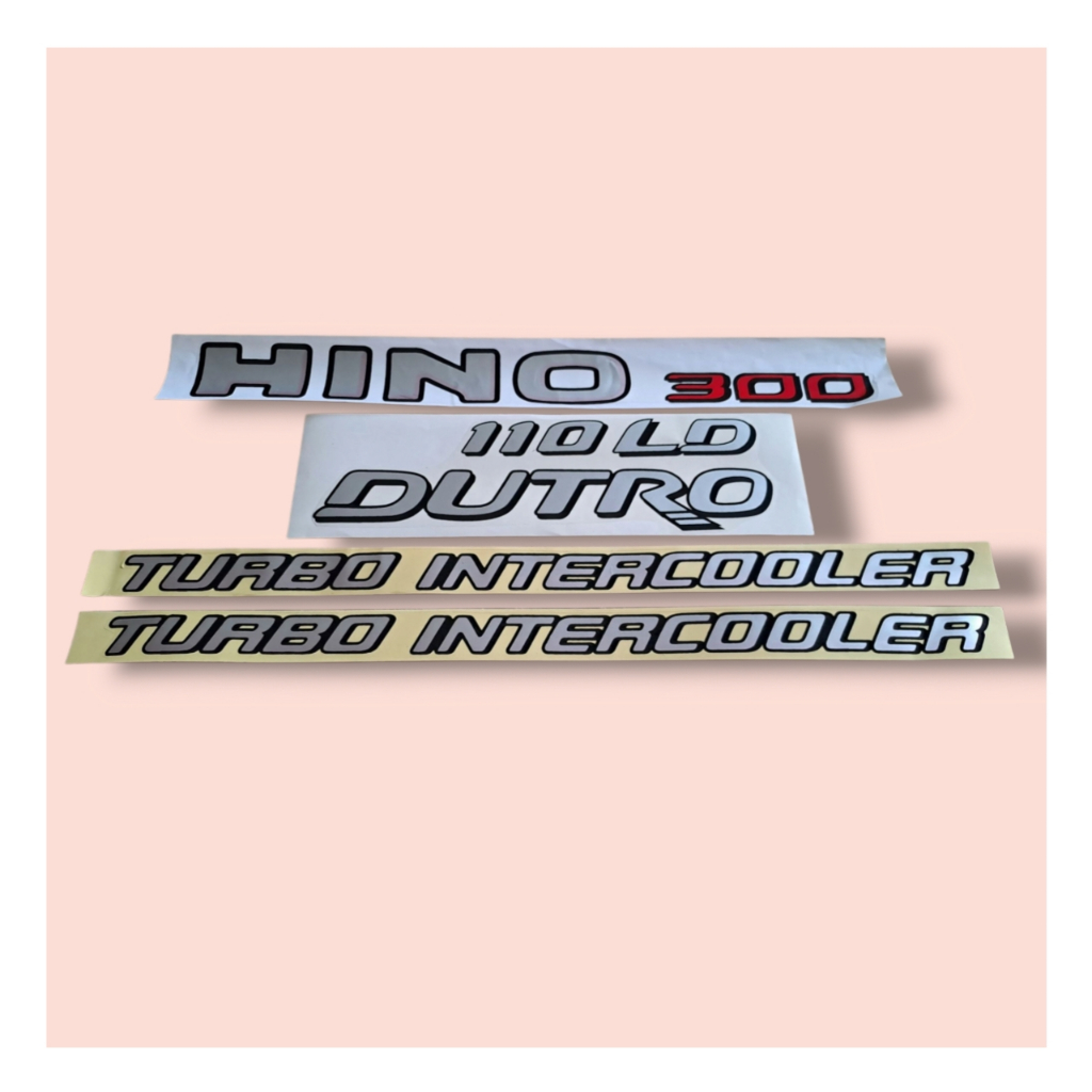 สติ๊กเกอร์ Dutro 110LD / สติ๊กเกอร์ Hino Dutro 110ld / สติ๊กเกอร์ Hino 300 Dutro