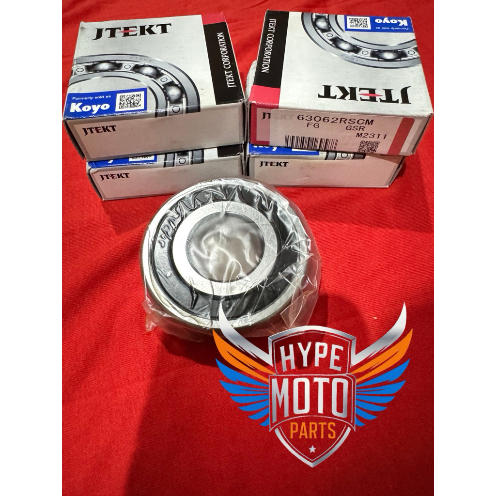 MINIMAL Bearing/ Laher/ Laker 6306 2RS KOYO ORIGINAL JAPAN (ขั้นต่ํา 2 ชิ้น)