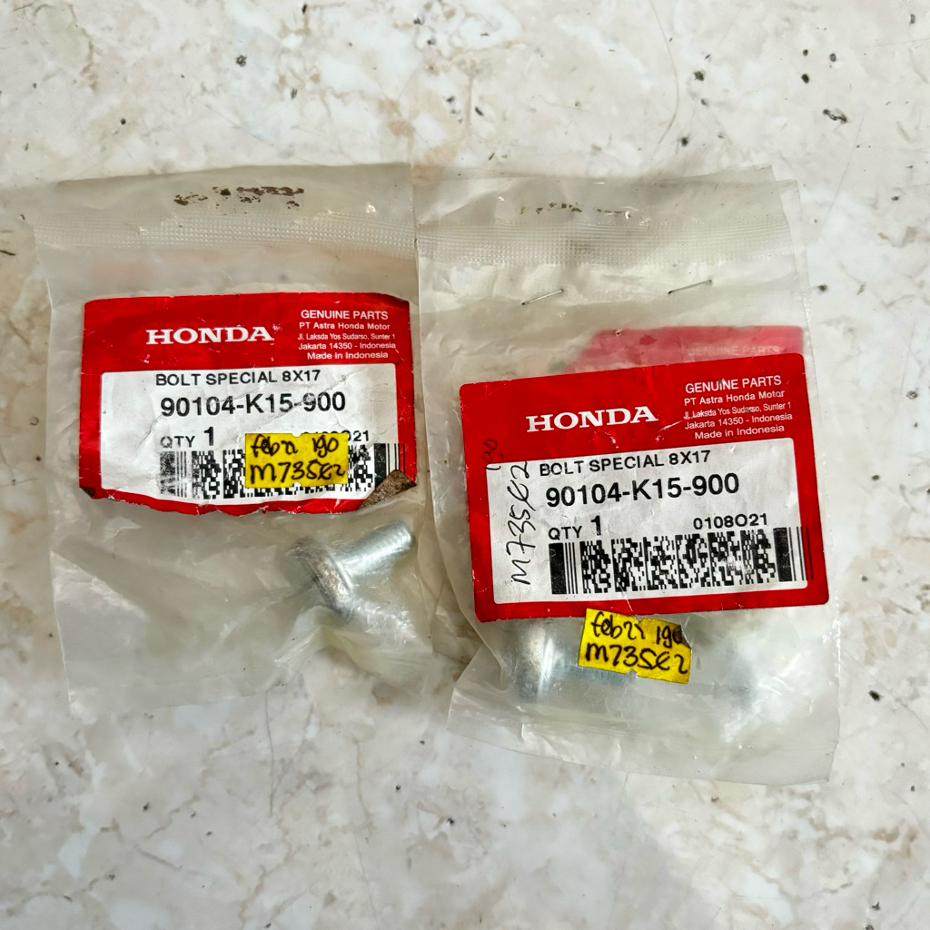 90104-K15-900 Bolt พิเศษ 8X17 Body Bolt CB 150 R Old CBR 150 R K45A