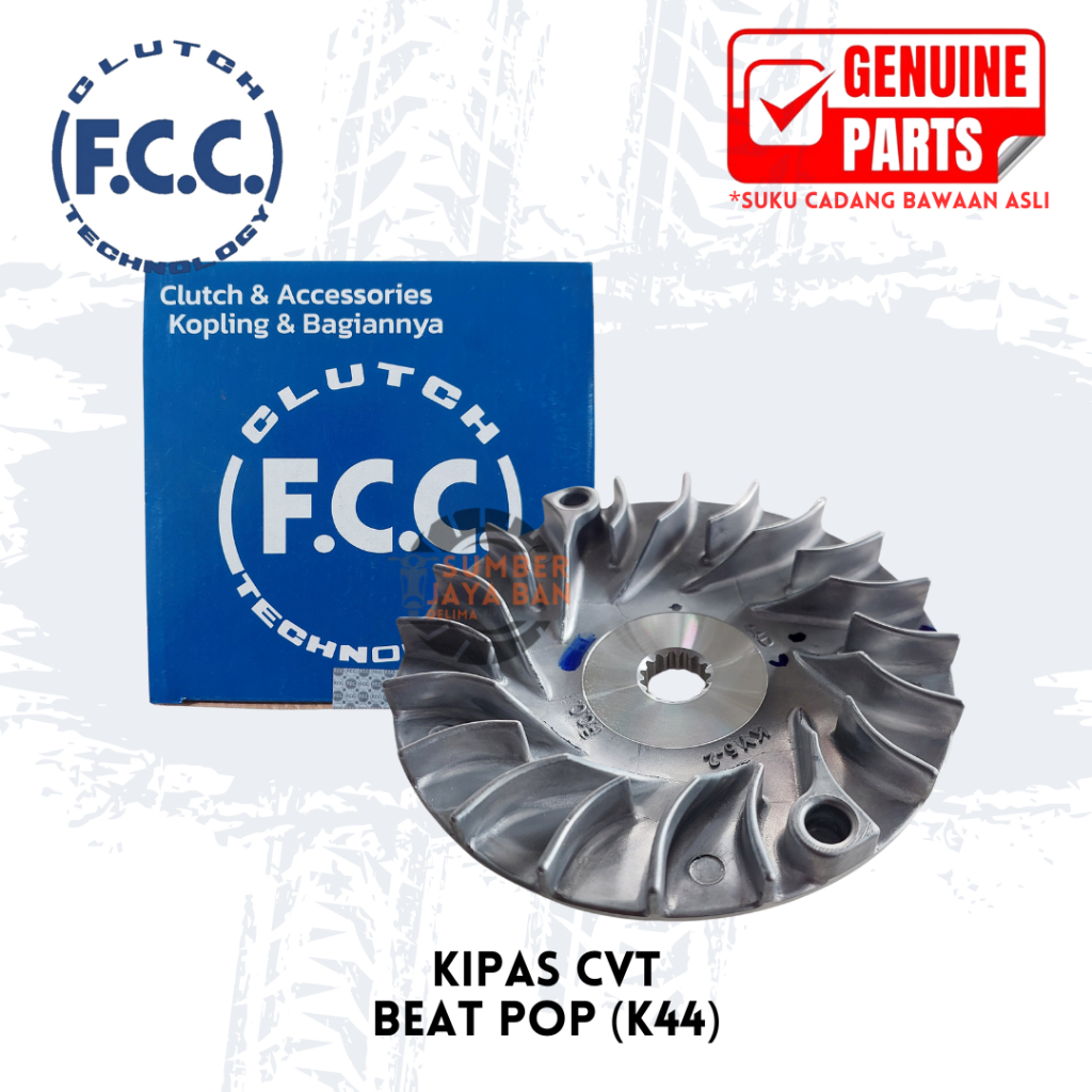 FCC By Ysp Genius Part Fan House Roller K44 Beat Pop 561-E9E07-00 Cvt Fan Motor Beat Pop