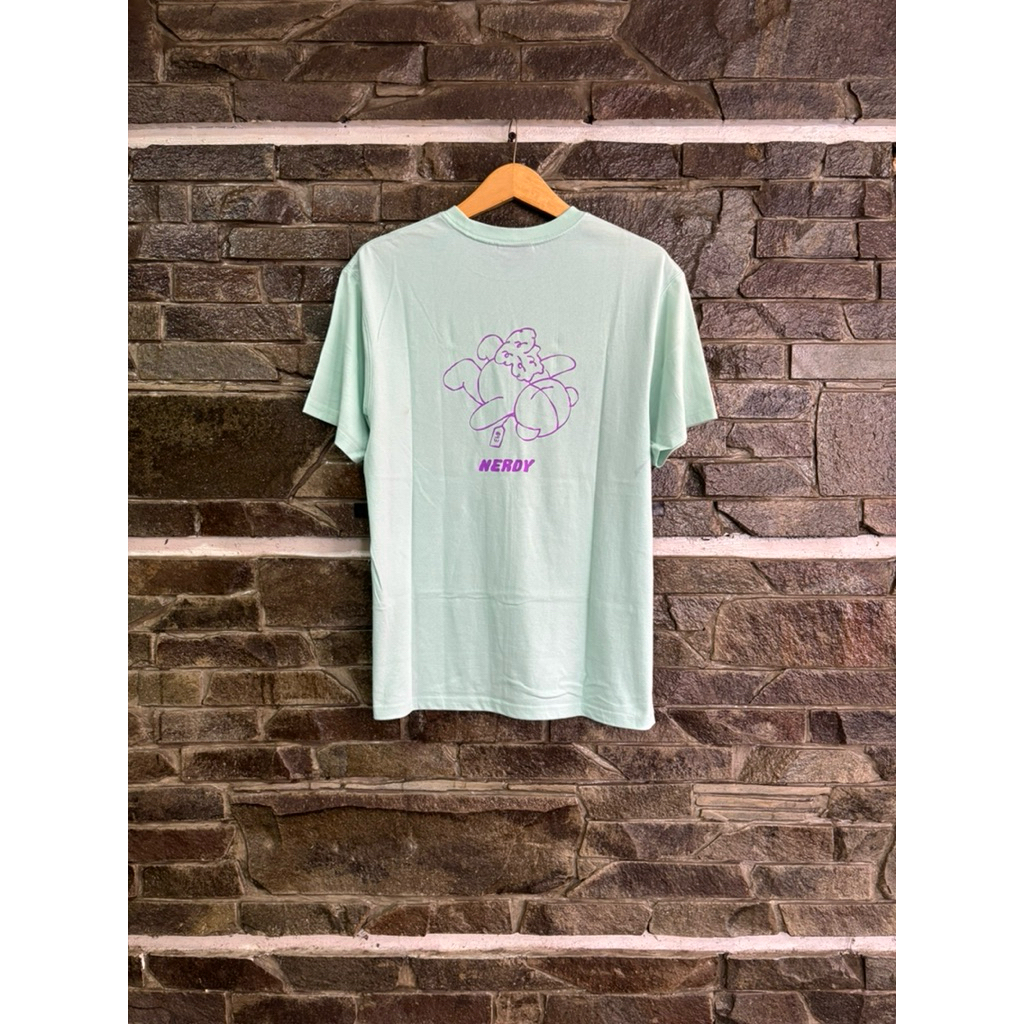 Nerdy • Original "Teddy Bear Price Tag" Logo Tee / เสื้อยืด / เสื้อยืด Size S fit L Streetwear Prelo