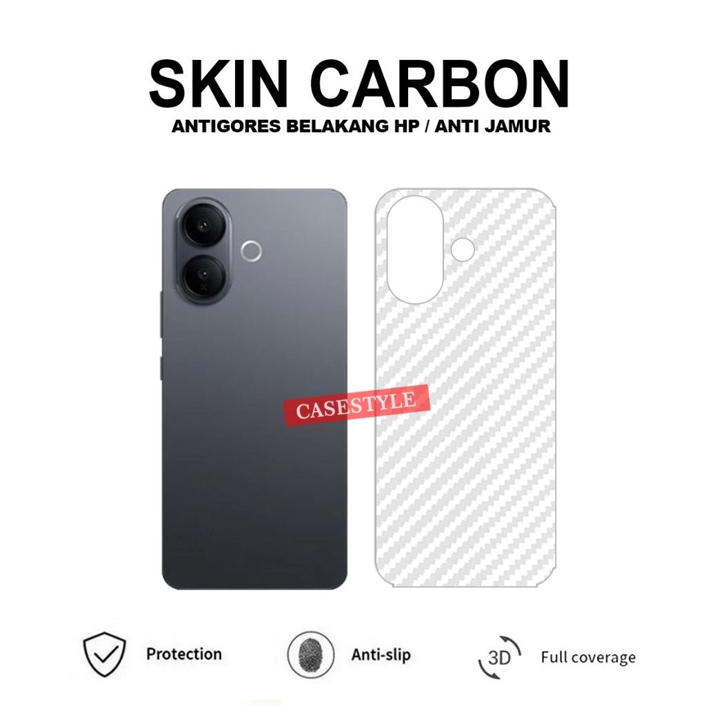 ป้องกันรอยขีดข่วนด้านหลัง Vivo V60 Lite Vivo Y400 Vivo V60 Vivo Y19S GT Vivo V50 Lite Vivo V50 Vivo 