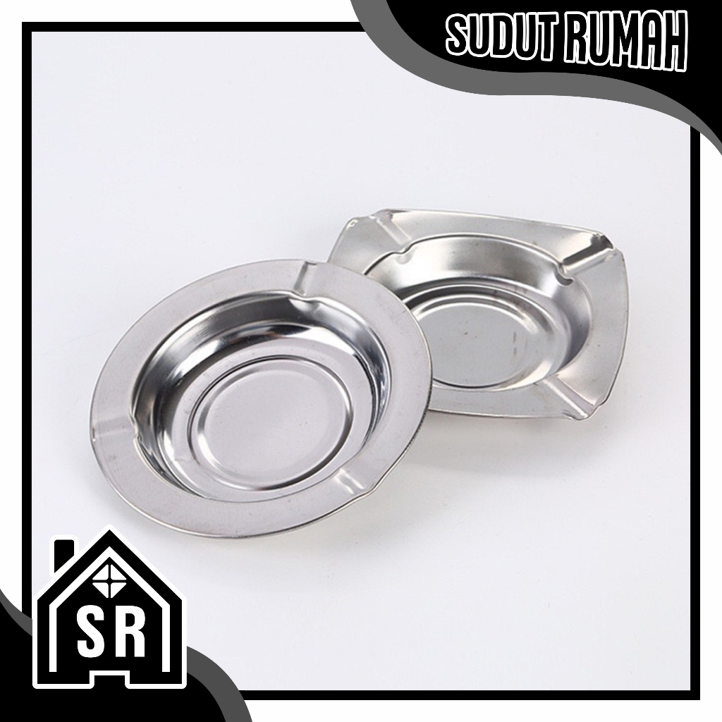 SR - ASHTRAY ROUND ASHTRAY 12CM สแตนเลส ASHTRAY ROUND ASHTRAY R863