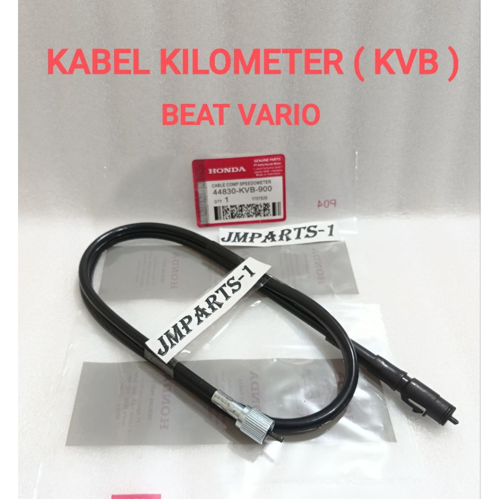 KILOMETER CABLE (KVB) HONDA BEAT VARIO OLD SCOOPY SPACY VARIO 110 CBS TECHNO BEAT F1 SPEEDOMETER CAB