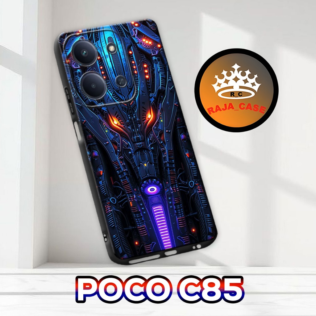 Rc16/ POCO C85 softcase - Abstract Motif - เคส POCO C85 - POCO C85 Casing - POCO C85 silicone cool c