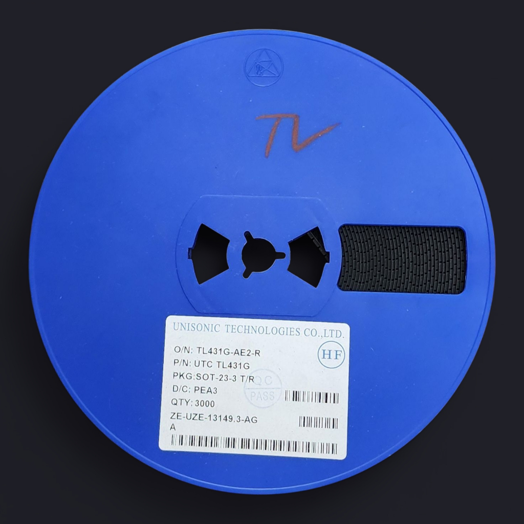 IC UTC TL431 TL 431 ตัวควบคุมชุนต์ความแม่นยําที่ปรับได้ SMD SOT-23 3 พิน - ราคาต่อ 5 ชิ้น