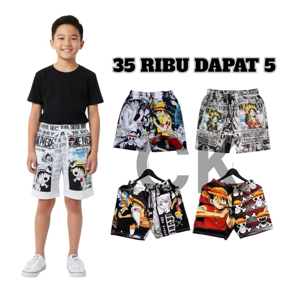 35 THOUSAND GET 5 CHARACTER CASUAL SHORTS BOYS SHORTS AGED 6-12 YEARS