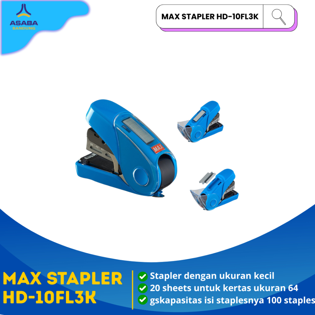 Asaba Bandung - MAX Stapler HD-10FL3K
