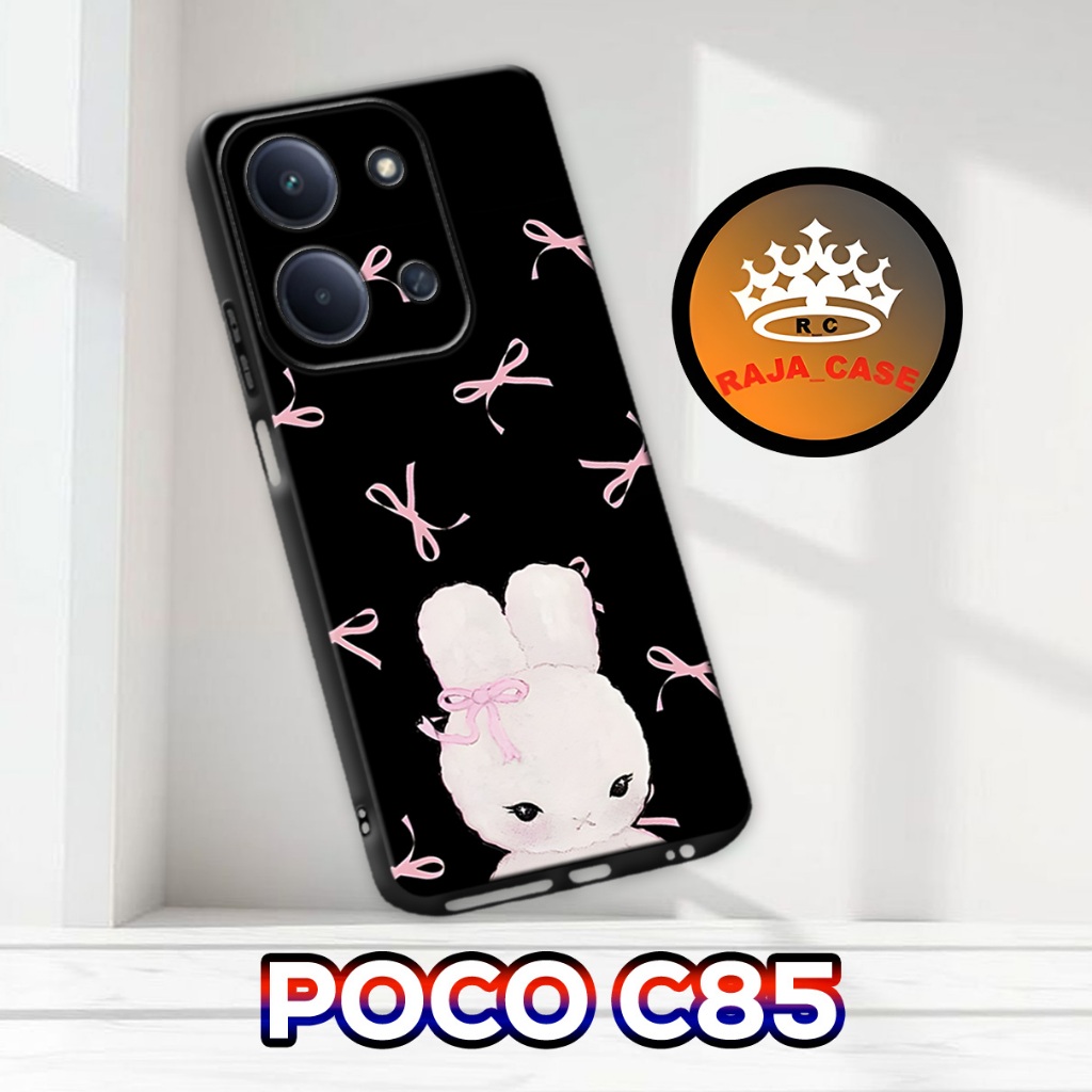 Rc38/ POCO C85 softcase - Cute Motif - เคส POCO C85 - POCO C85 Casing - POCO C85 silicone cool case